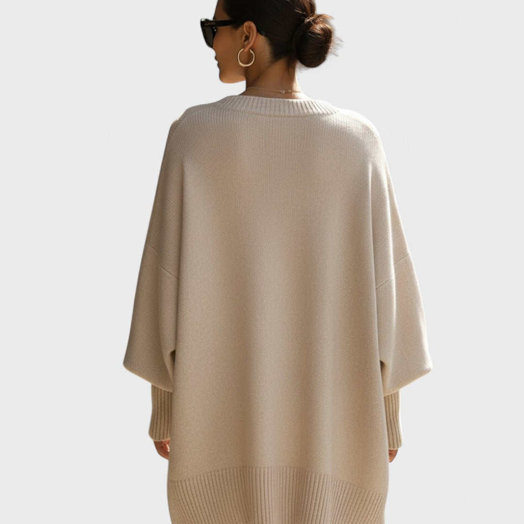 Mandy | Oversized Poncho Simple Elegance