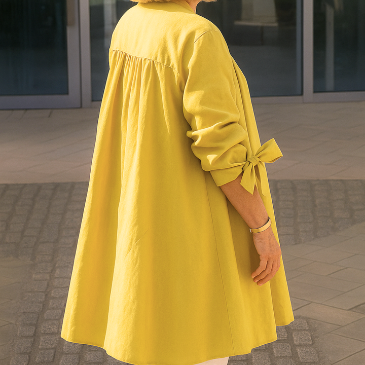 Louise | Elegant Blouse With Bow Sleeves