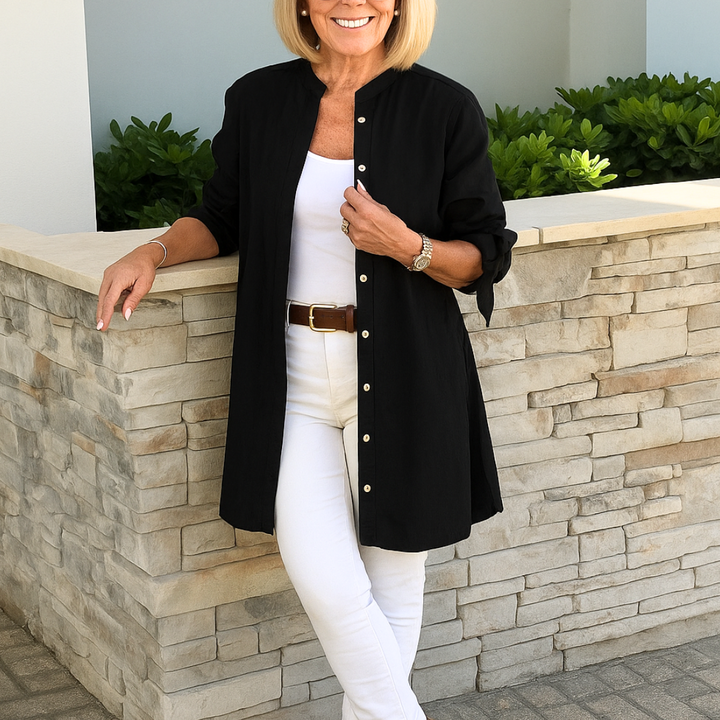 Louise | Elegant Blouse With Bow Sleeves