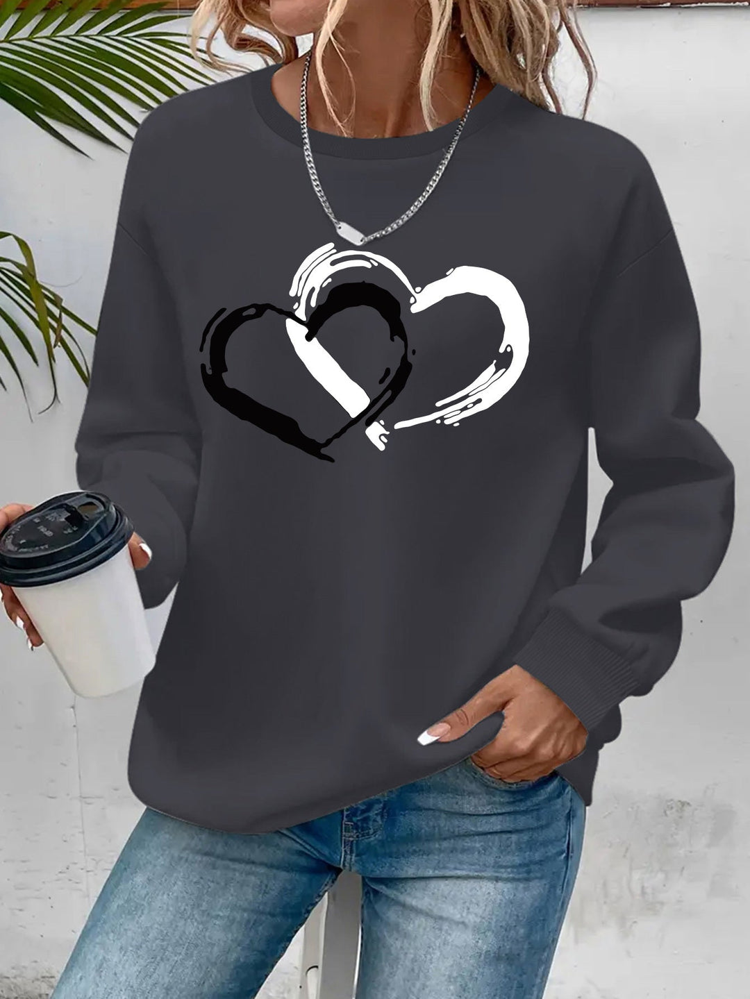 Sharyn | Elegant Heart Sweater