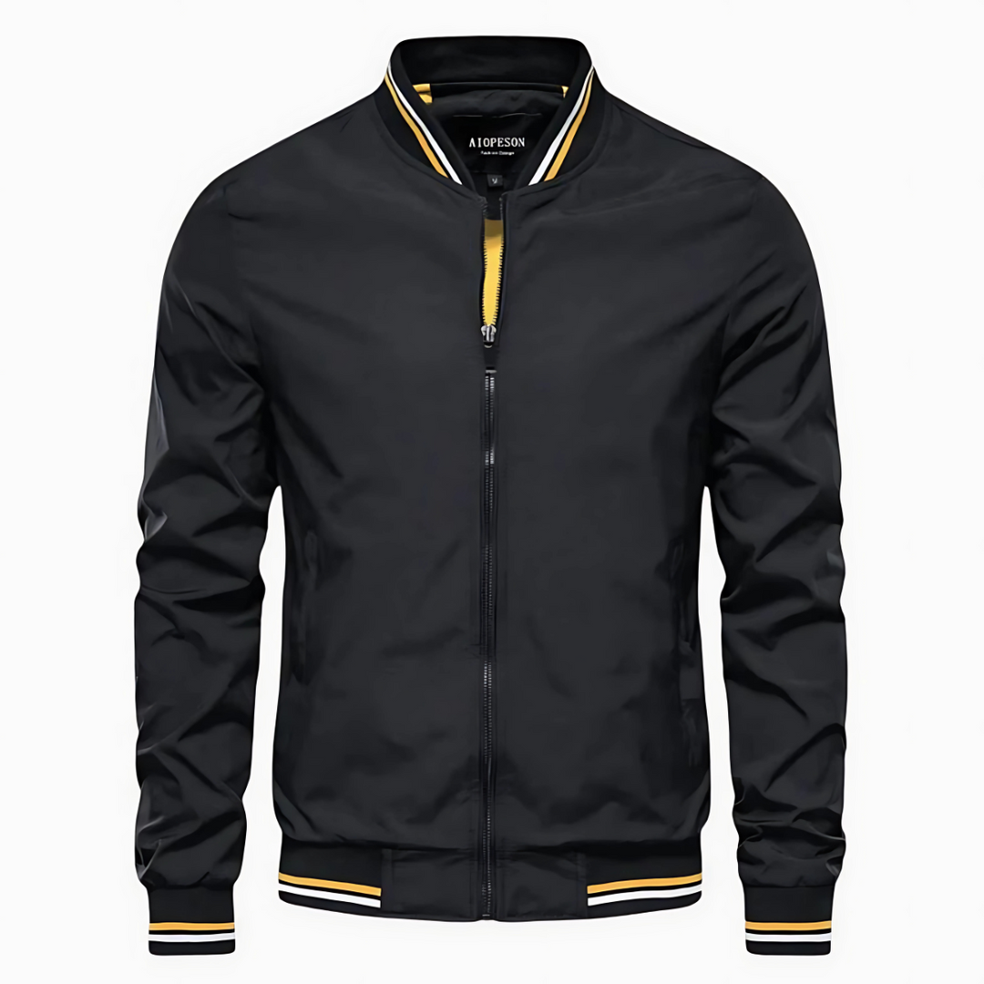 Chris | Casual Zip Bomber Jacket