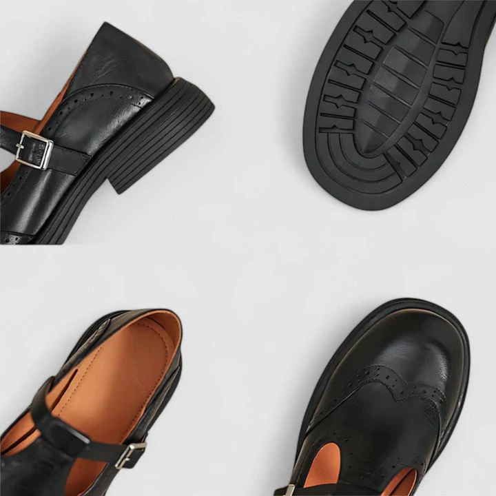 Risla |  Leather Mary Janes