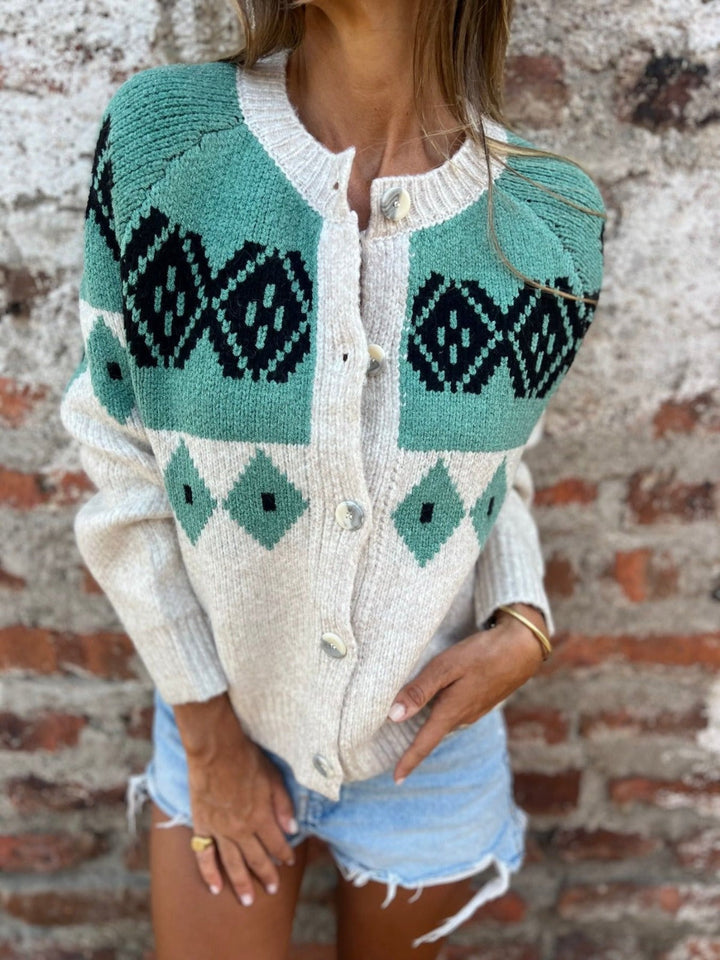 Allison | Vintage Icelandic Wool Cardigan